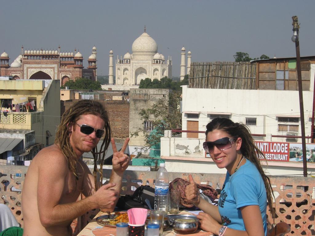 Sai Palace Walking Distance From Taj Mahal--view Of Taj Mahal