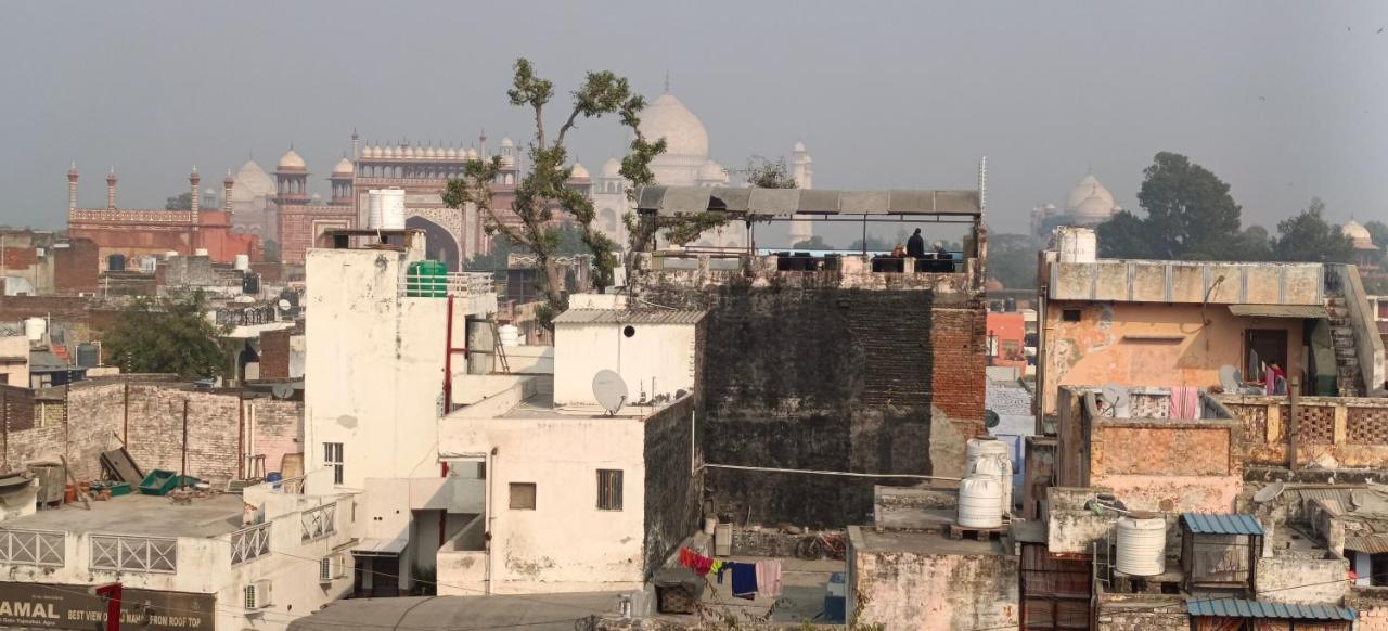 India Walking Distance From Taj Mahal-- Rooftop Taj Mahal View *